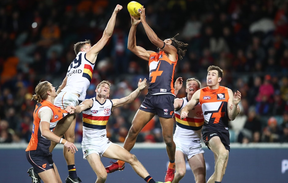 The GIANTS will take on the Crows at UNSW Canberra Oval. The GIANTS will take on the Crows at UNSW Canberra Oval on Friday night in the JLT Community Series. - AFL,JLT Series,GWS Giants,Adelaide Crows,UNSW Canberra Oval